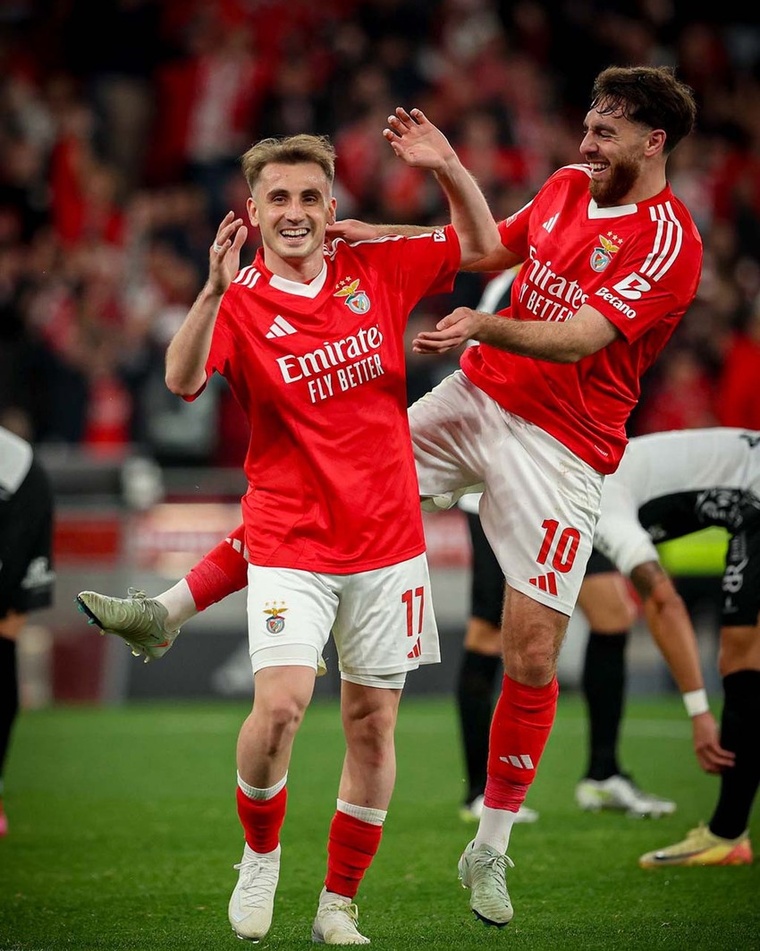 Kerem Aktürkoğlu'dan 2 gol, 1 asistlik şov! Benfica evinde Farense'yi yendi - Resim : 2