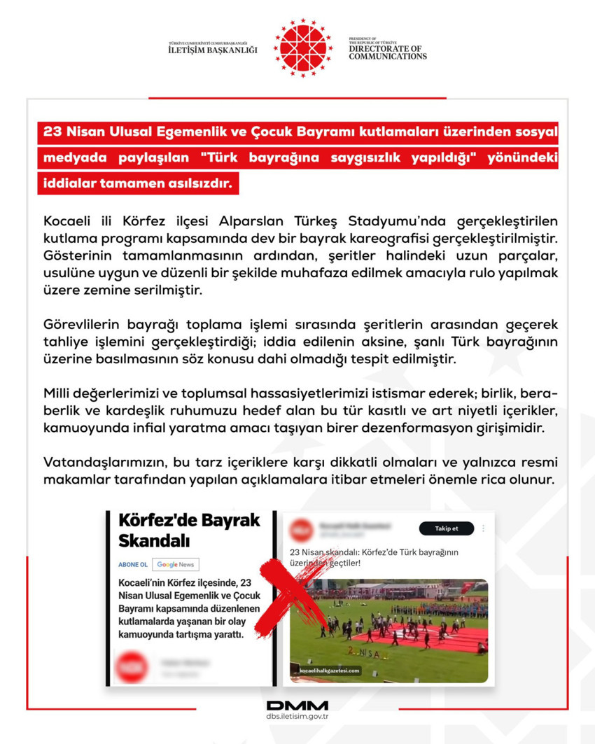 Türk bayrağına saygısızlık yapıldığı iddiası! DMM'den açıklama geldi - Resim : 1