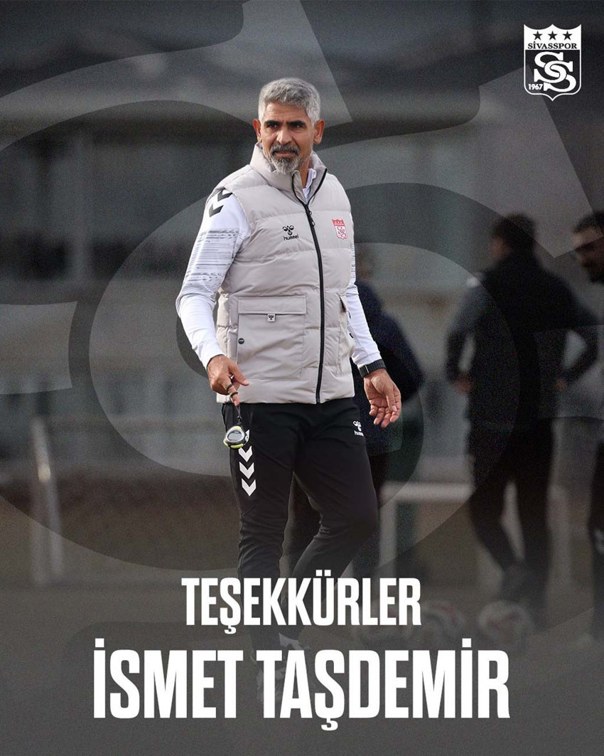 Sivasspor’da İsmet Taşdemir dönemi sona erdi - Resim : 1