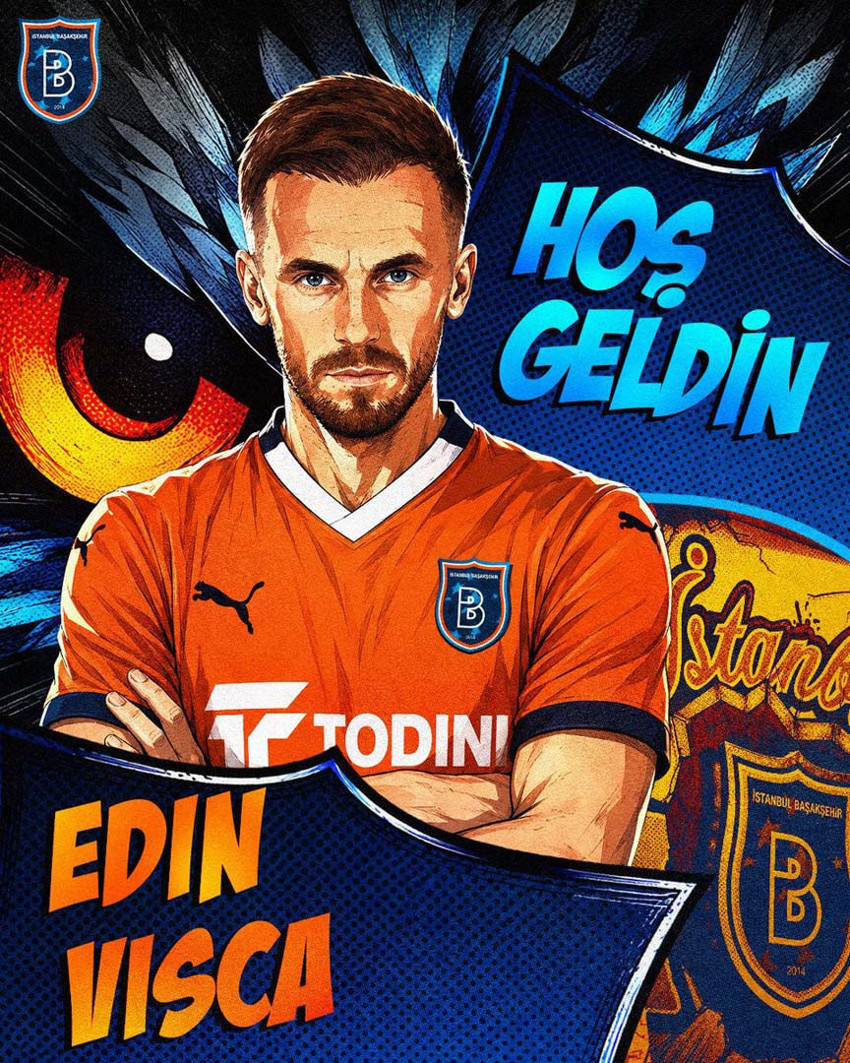 Edin Visca'nın transferi resmen açıklandı! - Resim : 1