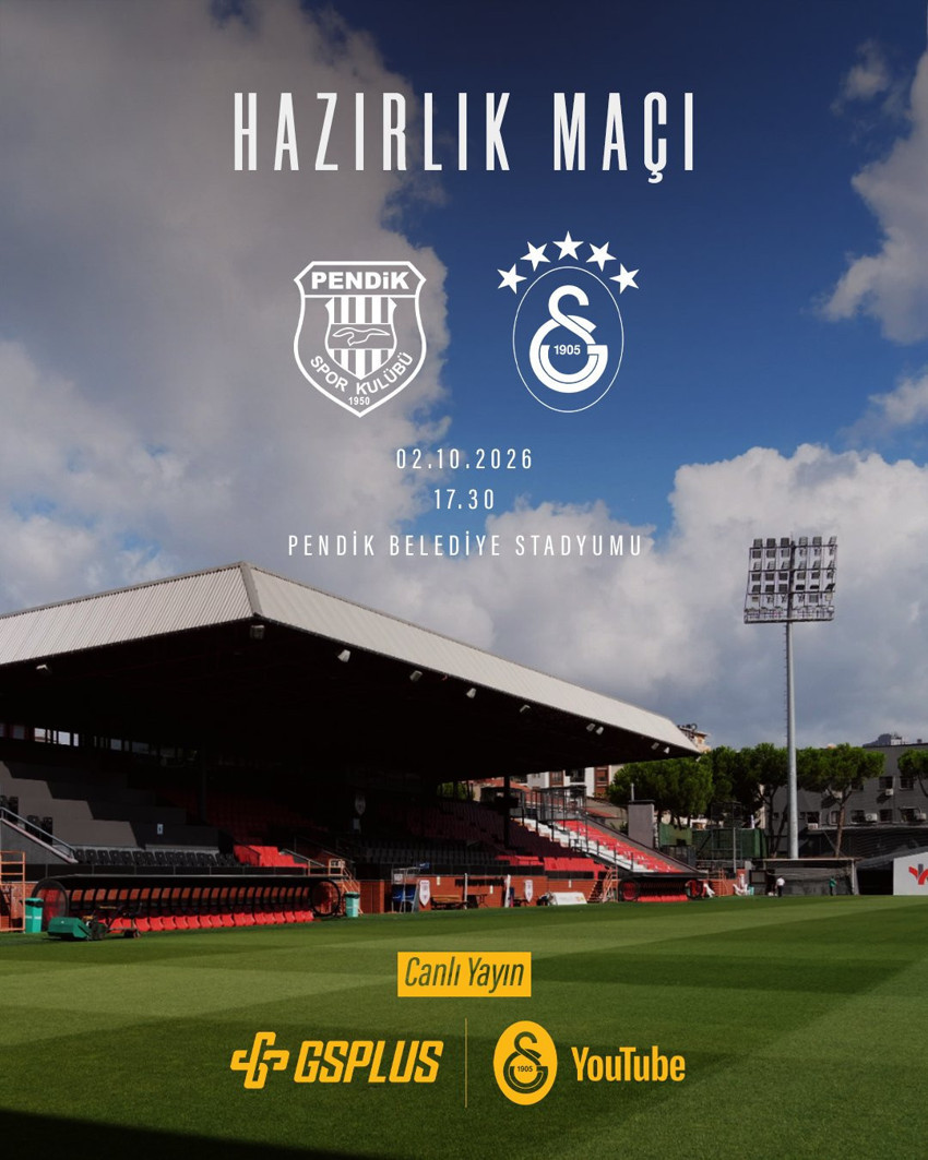 Galatasaray, Pendikspor ile hazırlık maçı yapacak - Resim : 1