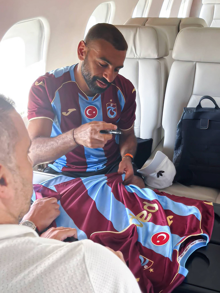 Mohamed Salah'tan Trabzonspor formasıyla ilk mesaj: Bize her yer Trabzon! - Resim : 1
