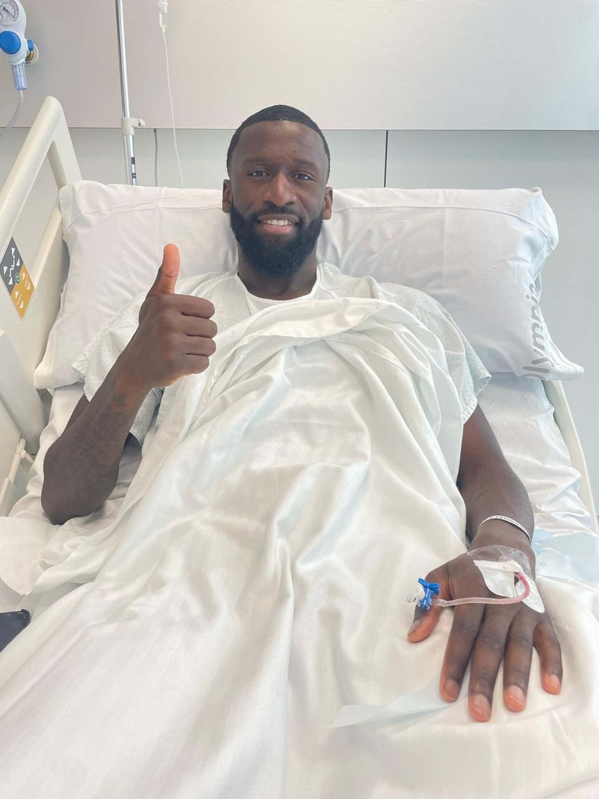 Resmen duyuruldu! Antonio Rüdiger bıçak altına yattı! Real Madrid’e kötü haber - Resim : 1