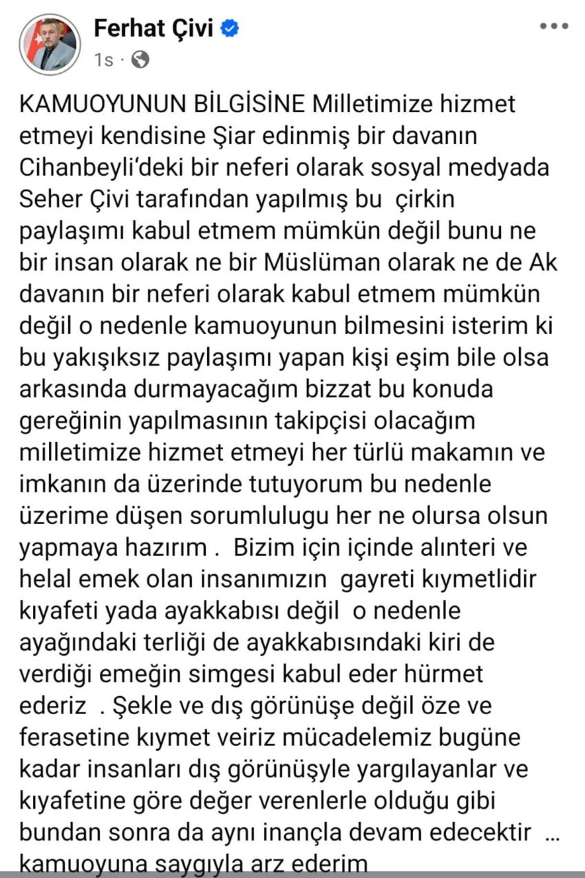 Hastane paylaşımı gündem olmuştu! AK Partili İlçe Başkanından eşine sert tepki: "Eşim bile olsa arkasında durmayacağım!" - Resim : 2
