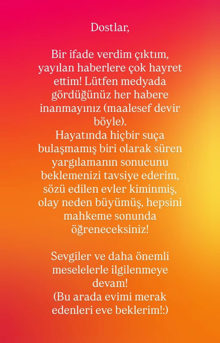 Uyuşturucu operasyonunda gözaltına alınmıştı! Ezel Akay'dan ilk açıklama: 