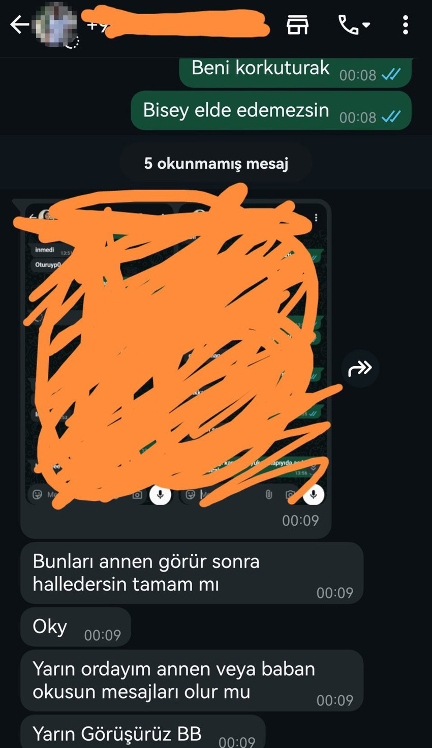 İstanbul'da iğrenç olay! Kız çocuğunu mesaj yoluyla taciz etti: O mesajlar ortaya çıktı - Resim : 4