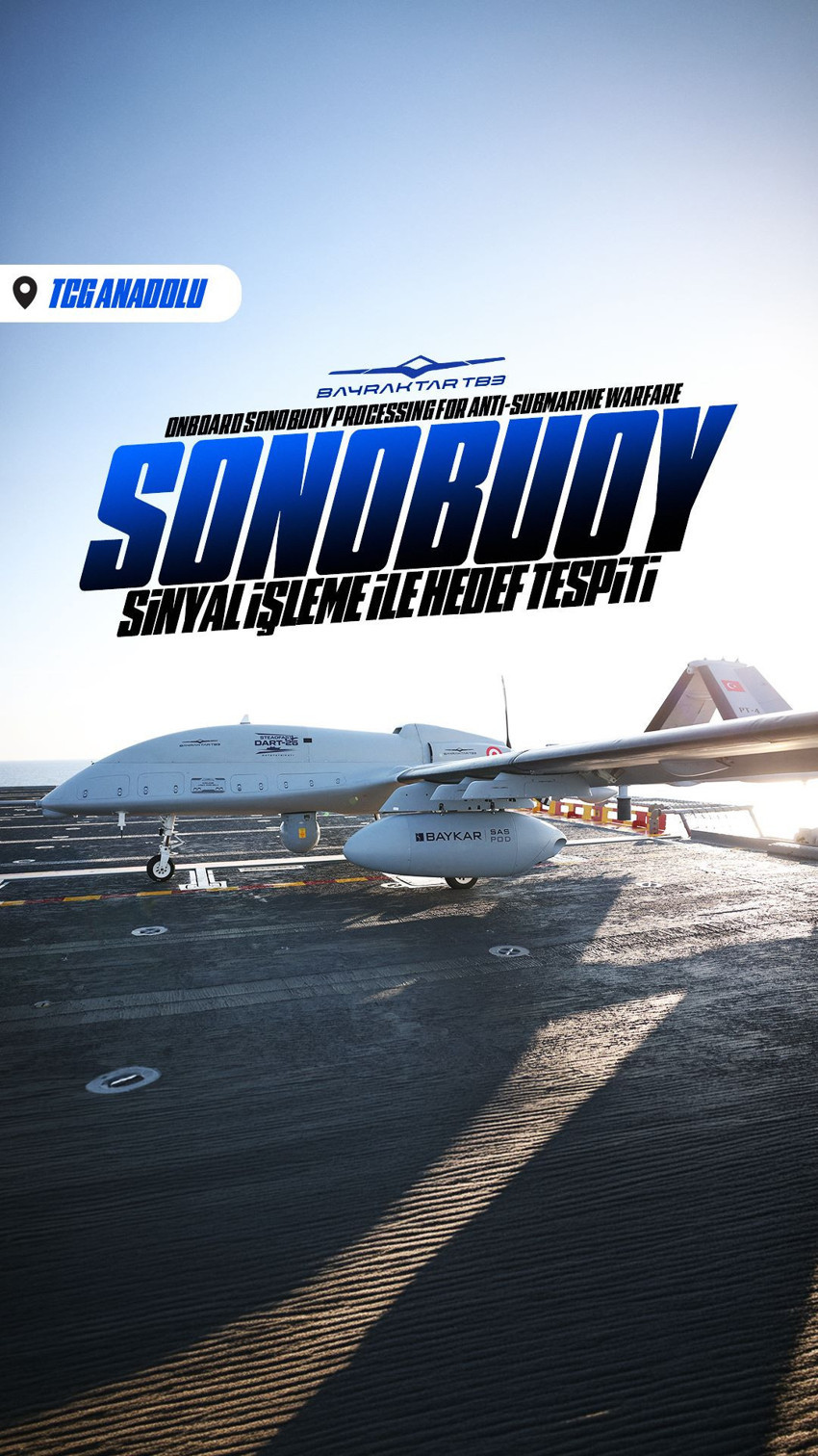 Bayraktar TB3 SİHA’dan başarılı sonoboy atışı - Resim : 2