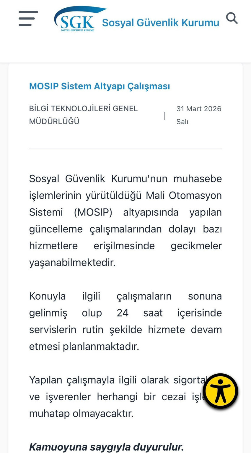 SGK duyurdu: Arıza sebebiyle borçların son ödeme tarihi uzatıldı! - Resim : 2