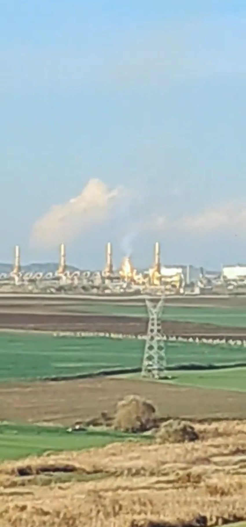 Silivri BOTAŞ doğalgaz tesisinde yangın! - Resim : 1