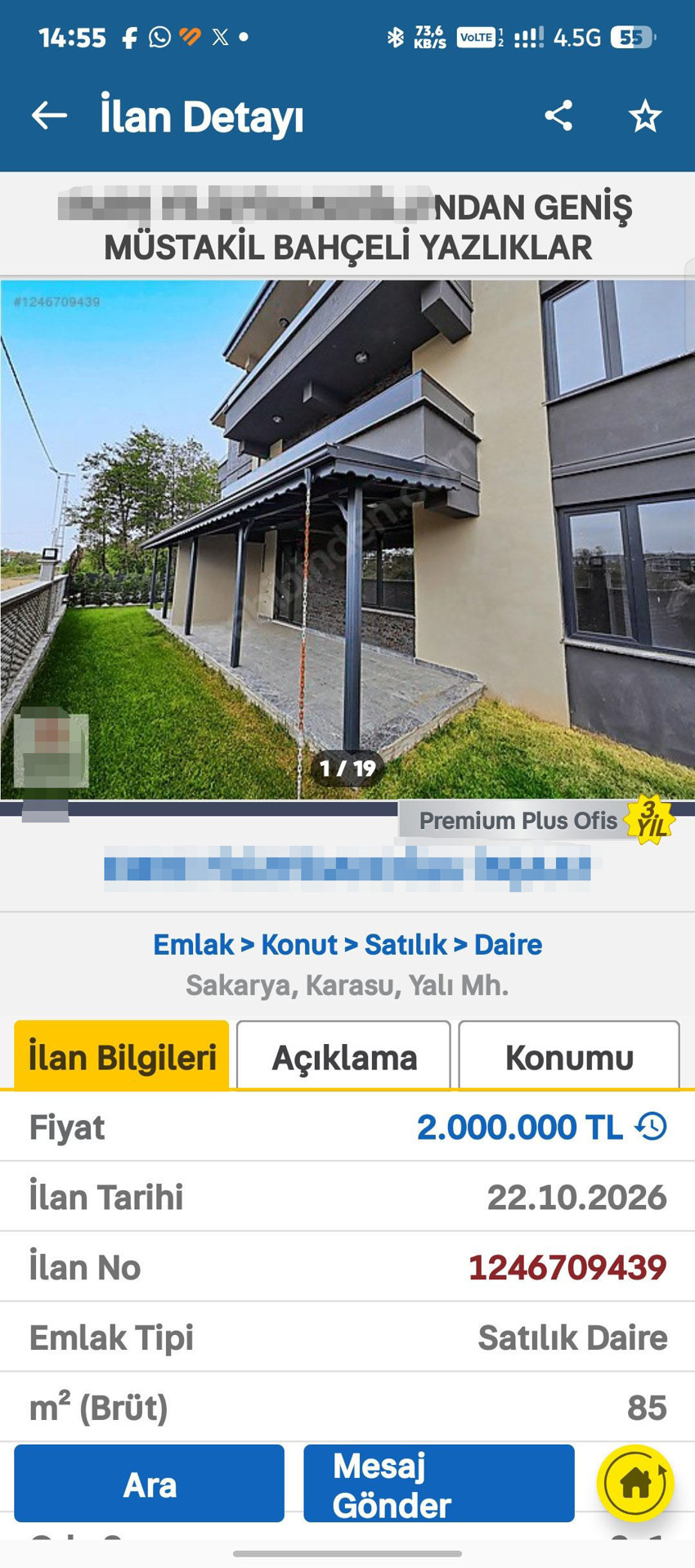 İlanda başka, telefonda başka! Emlakçı kurnazlığını bakanlık affetmedi - Resim : 1