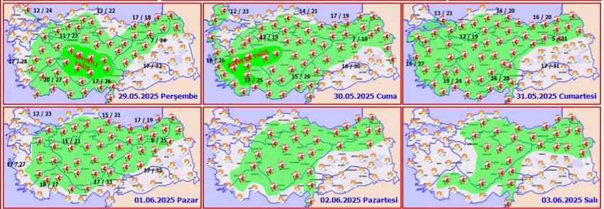 Uşak, Afyon, Denizli ve Isparta'ya flaş cuma uyarısı verildi. Çok kuvvetli vuracak - Resim : 1