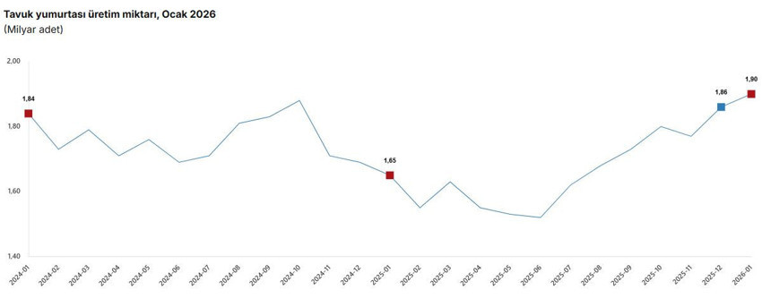 TÜİK açıkladı: Tavuk eti üretimi azaldı, yumurta ve içme sütü üretimi arttı - Resim : 2