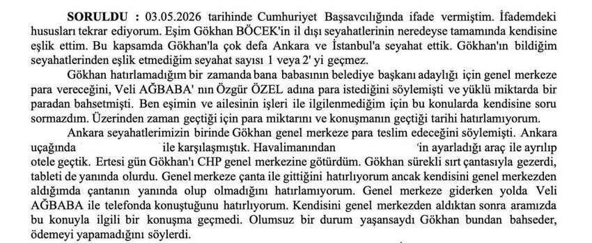 Muhittin Böcek'in gelini Zuhal Böcek'in ek ifadesine tv100 ulaştı: "O kadar para verdik, hala ne istiyorlar?" - Resim : 1
