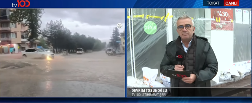 Tokat'ta tahliye alarmı! tv100 son durumu bölgeden aktardı: 2 bin 58 personel teyakkuz halinde - Resim : 1