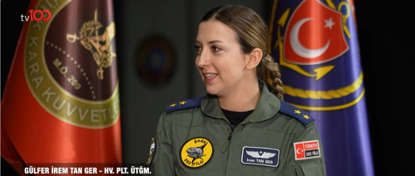 TSK'nın göz bebeği kadın kahramanlar tv100'de: Sizi bekleyen bir milleti düşünüyorsunuz - Resim : 2