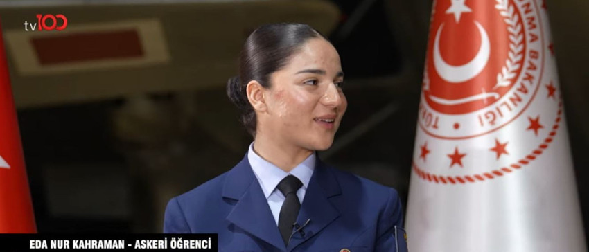 TSK'nın göz bebeği kadın kahramanlar tv100'de: Sizi bekleyen bir milleti düşünüyorsunuz - Resim : 5