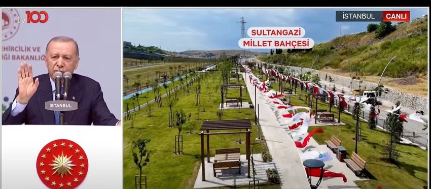 İstanbul'a 4 yeni Millet Bahçesi açıldı! Cumhurbaşkanı Erdoğan'dan önemli açıklamalar: Kapısı çalınan ülke haline geldik - Resim : 5