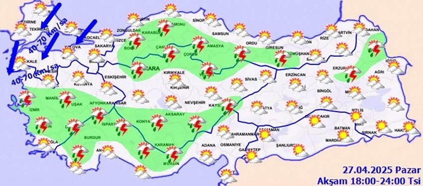 İstanbul Valiliği saat vererek uyardı: Poyraz fırtınası geliyor - Resim : 4