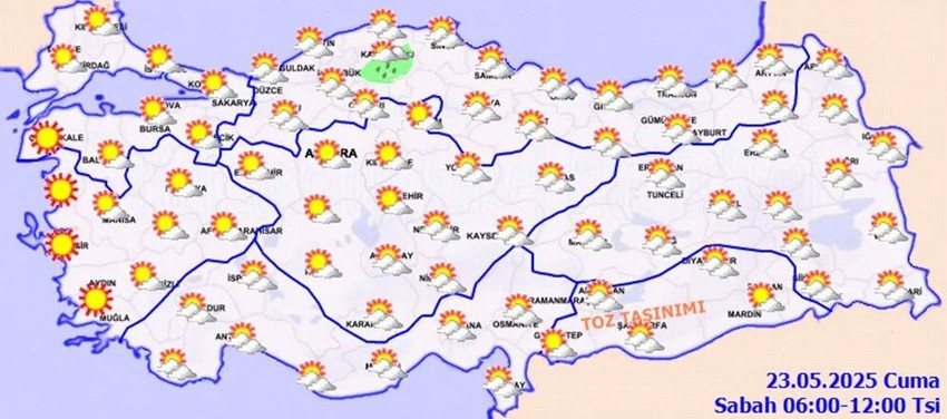 Bugün hava nasıl olacak? Önce güneş sonra yağmur! MGM listedeki illeri tek tek açıkladı - Resim : 4