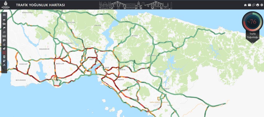 İstanbul’da 6.2 büyüklüğünde deprem! Trafik kilitlendi - Resim : 1