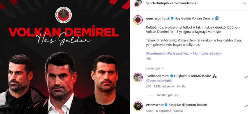 Volkan Demirel'in yeni takımı belli oldu! Açıklama geldi - Resim : 1