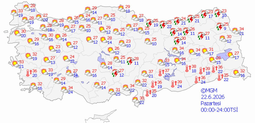 Meteoroloji'den son dakika uyarısı: Rüzgar 60 kilometre hıza ulaşacak - Resim : 2