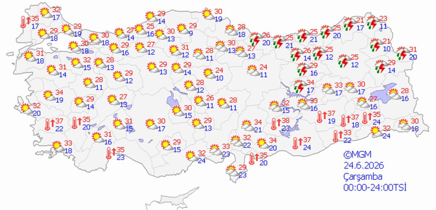 Meteoroloji'den son dakika uyarısı: Rüzgar 60 kilometre hıza ulaşacak - Resim : 4