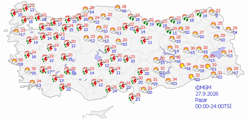 Montları hazırlayın! Kış havası kapıda: İstanbul’da sıcaklıklar 7 derece birden düşecek - Resim : 5