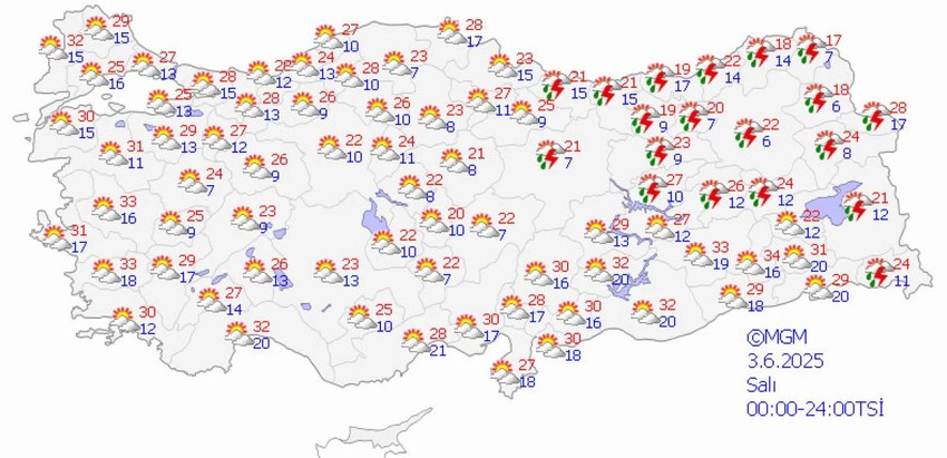 Bayramda tatil planı olanlar dikkat: Hava tahmin raporu açıklandı - Resim : 5