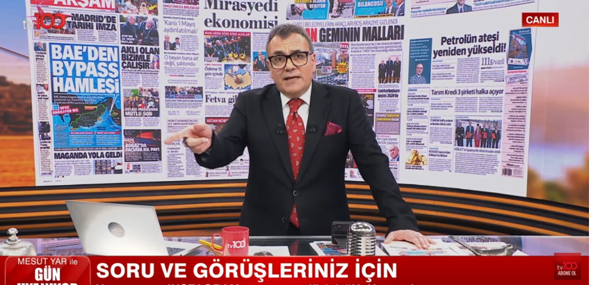 Varil, damacanayı vurdu! Mesut Yar'dan tv100'de su fırsat&ccedil;ılarına tepki: "300 liraya su mu olur?" - Resim : 2