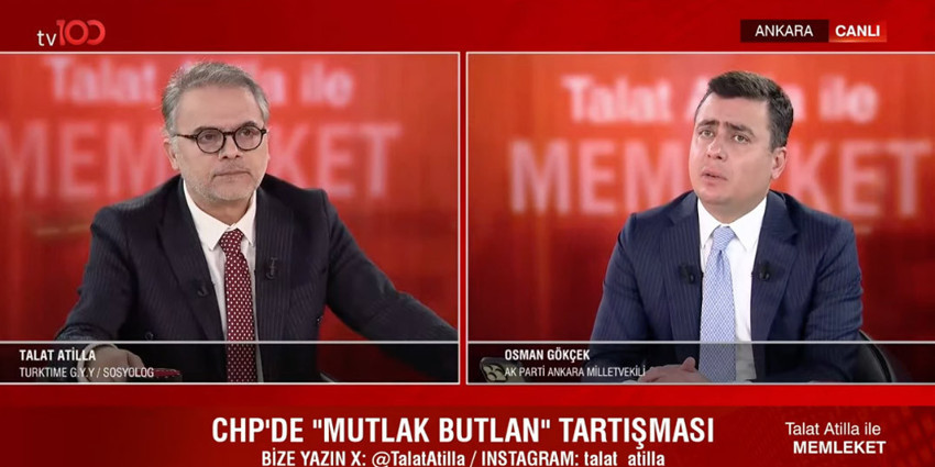AK Parti Ankara Milletvekili Osman Gökçek tv100'de: