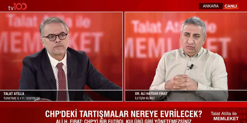 Ali Haydar Fırat tv100'de: 