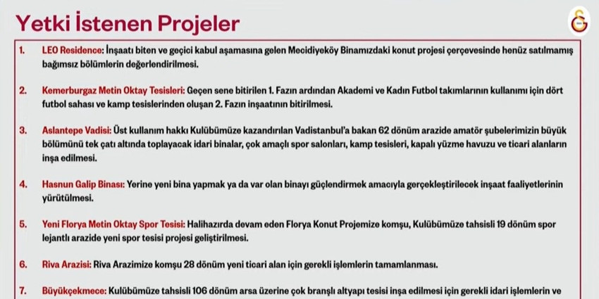 Galatasaray'da tarihi genel kurul! Dursun Özbek ve yönetimine 11 kritik yetki verildi! - Resim : 1