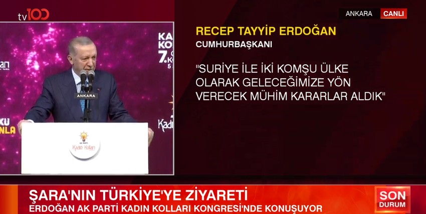 Cumhurbaşkanı Erdoğan'dan Ahmet Şara ziyaretine ilişkin açıklama: "Önemli kararlar aldık" - Resim : 6