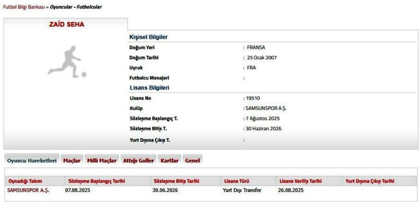 Transfer TFF’ye bildirildi! Samsunspor’dan kanat bölgesine takviye - Resim : 2