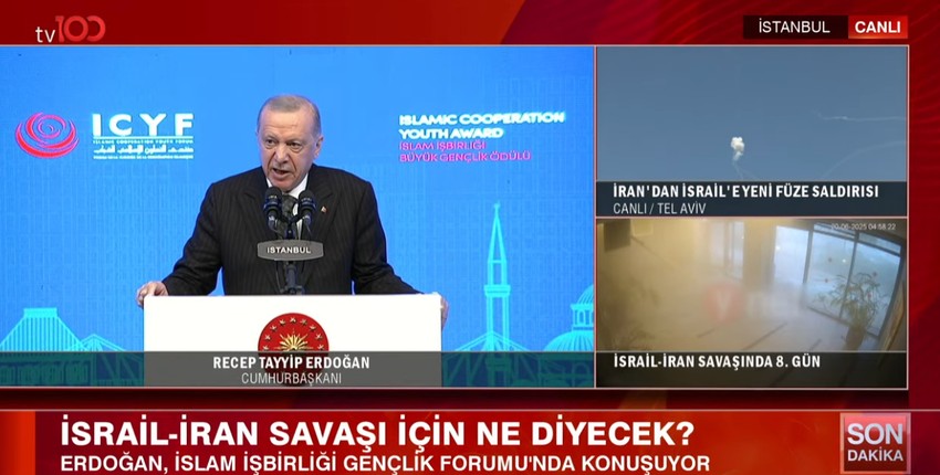 Cumhurbaşkanı Erdoğan'dan İsrail'e sert tepki: "Geri dönülmez noktaya gidiyor" - Resim : 1