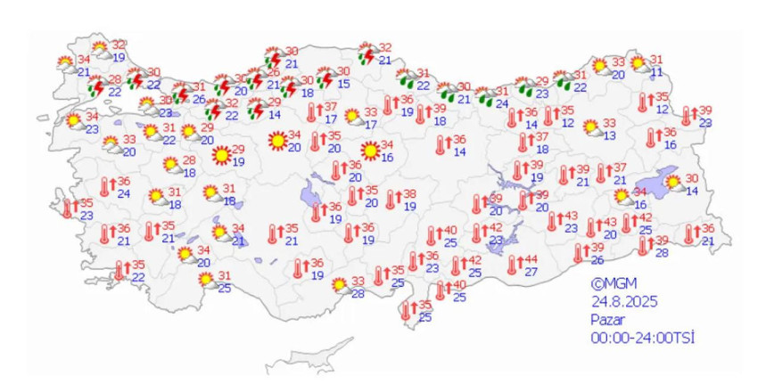 Meteoroloji Genel Müdürlüğü açıkladı: Sıcaklıklar devam edecek mi? - Resim : 4