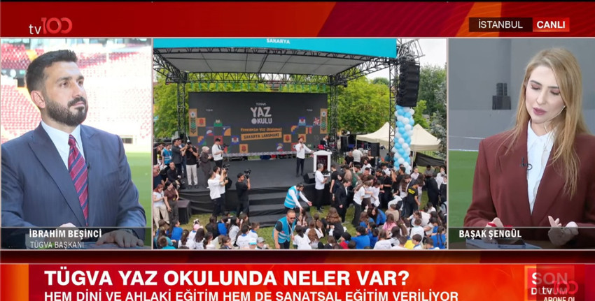 717 bin genç yaz okullarına katıldı, şimdi büyük final zamanı! Cumhurbaşkanı Erdoğan'ın da katılacağı programın detaylarını TÜGVA Başkanı İbrahim Beşinci tv100'de açıkladı - Resim : 4