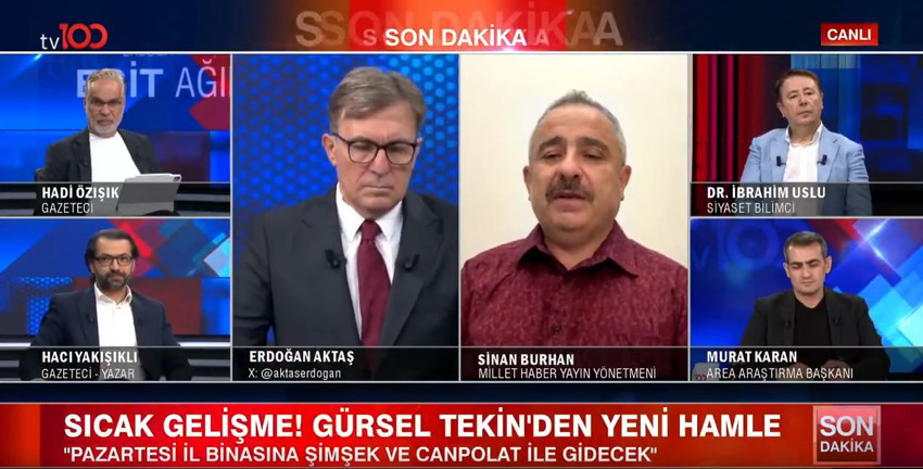 Gürsel Tekin'den yeni hamle! Sinan Burhan'dan çarpıcı açıklama: Arayıp destek vermişler... tv100'e özel duyurdu - Resim : 1