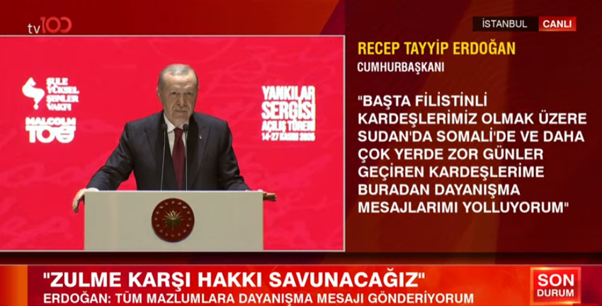 Cumhurbaşkanı Erdoğan: "Tüm mazlumlara dayanışma mesajı gönderiyorum" - Resim : 4