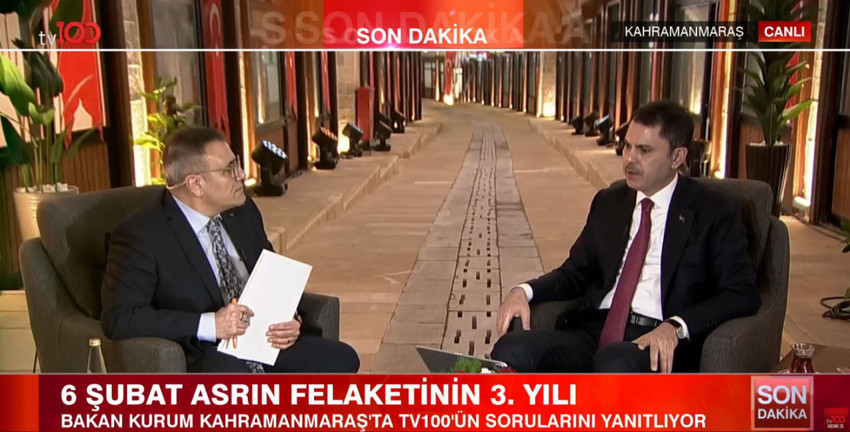Çevre, Şehircilik ve İklim Değişikliği Bakanı Murat Kurum'dan tv100'de Özgür Özel'e yanıt: "Bu kadar cahil olunmaz" - Resim : 3