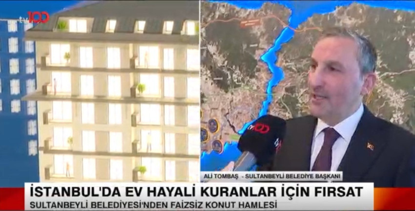 Sultanbeyli Belediyesi'nden dev kampanya! İstanbul'da faizsiz konut projesi! Eşit taksit ve enflasyon farkı yok! - Resim : 1