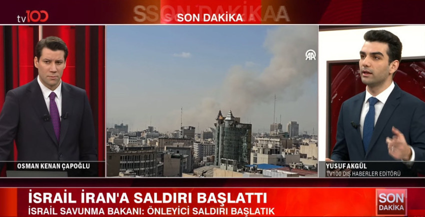 İsrail, İran'a saldırı başlattı! Tahran'dan dumanlar yükseliyor - Resim : 2