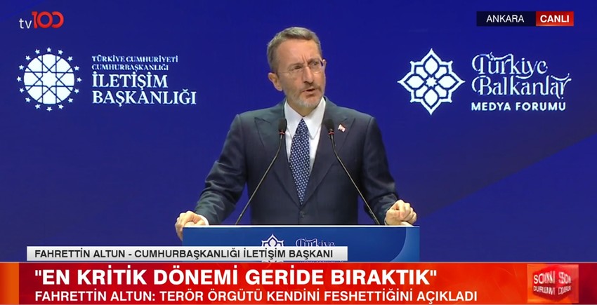 İletişim Başkanı Fahrettin Altun: "En kritik eşiği geride bıraktık" - Resim : 1
