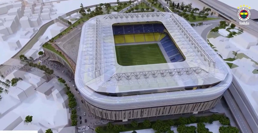 Fenerbahçe yeni stat projesini duyurdu! Kapasite artacak! İşte Şükrü Saracoğlu Stadyumu’nun yeni hali - Resim : 1