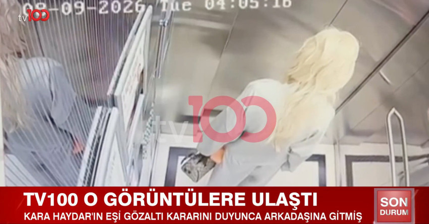Polis her yerde onu arıyordu! Çağla Öz'ün gözaltına alınmadan önceki son görüntülerine tv100 ulaştı - Resim : 2