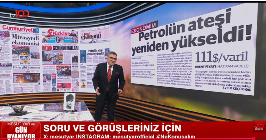 Varil, damacanayı vurdu! Mesut Yar'dan tv100'de su fırsat&ccedil;ılarına tepki: "300 liraya su mu olur?" - Resim : 1