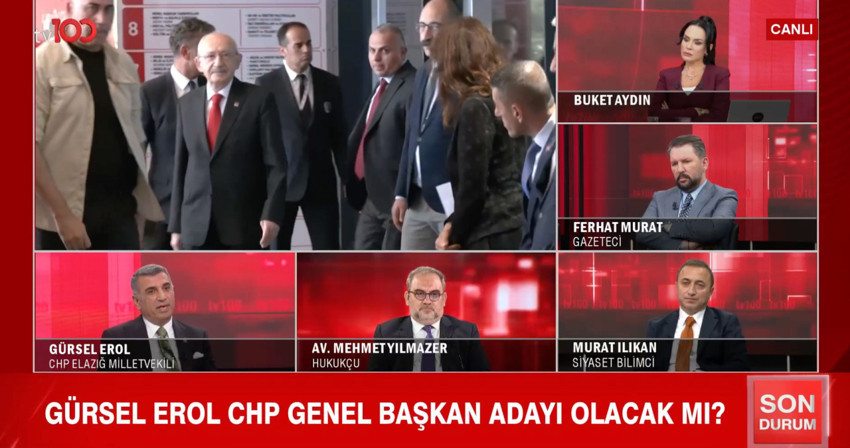 CHP’li Gürsel Erol tv100’de adaylık tartışmalarına son noktayı koydu - Resim : 1