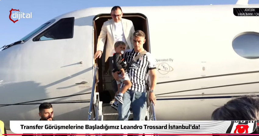 Beşiktaş’ın yeni transferi Leandro Trossard İstanbul’da! İşte ilk görüntüleri - Resim : 1
