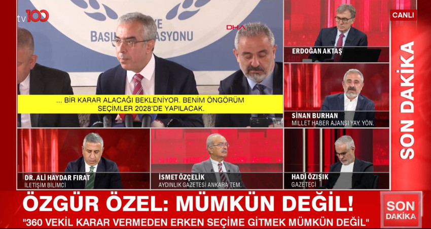 Sinan Burhan'dan tv100'de bomba iddia: 12 milletvekili daha AK Parti'ye geçecek - Resim : 1